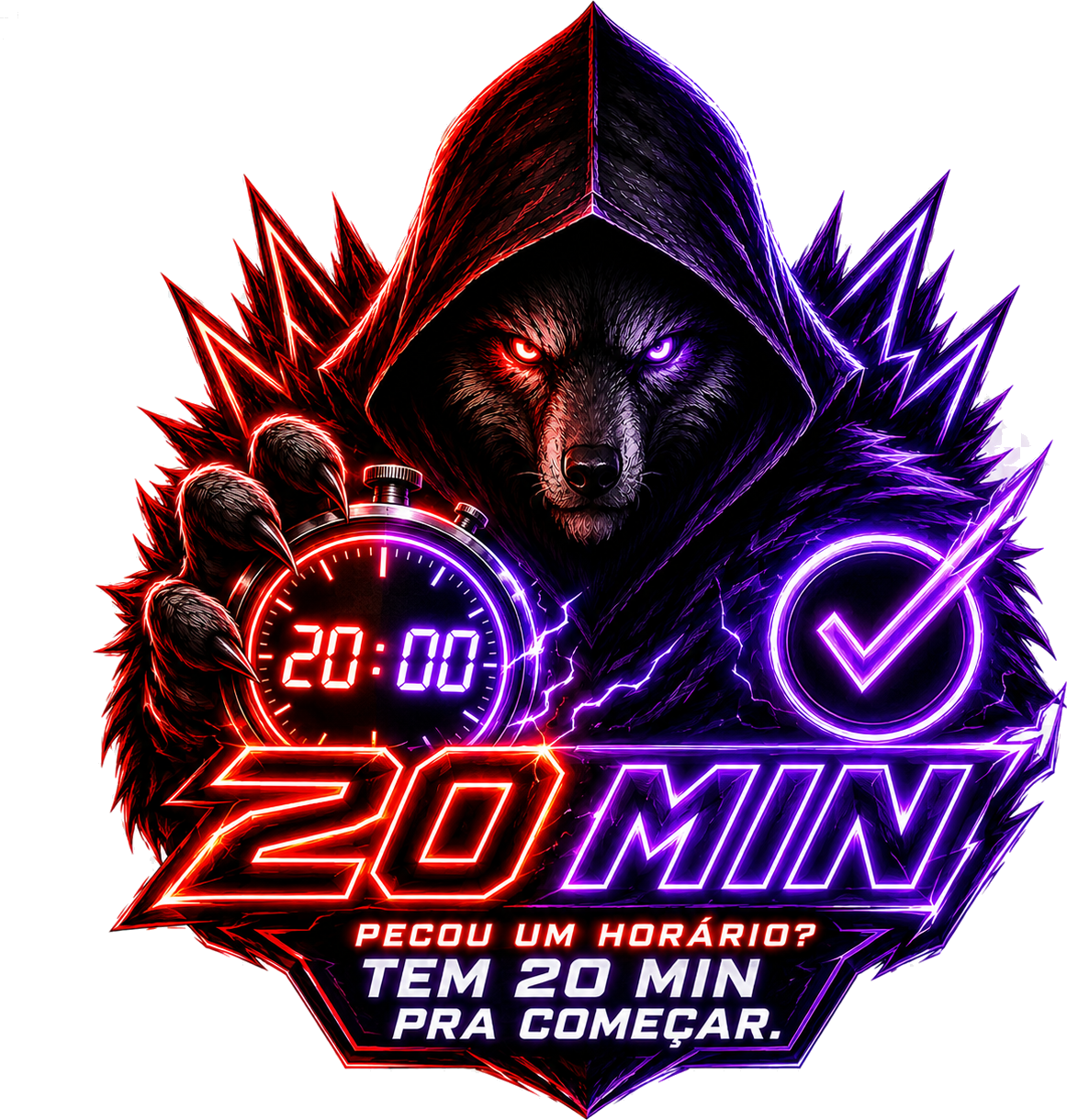 Pegou um horário? Tem 20 minutos pra começar a live.