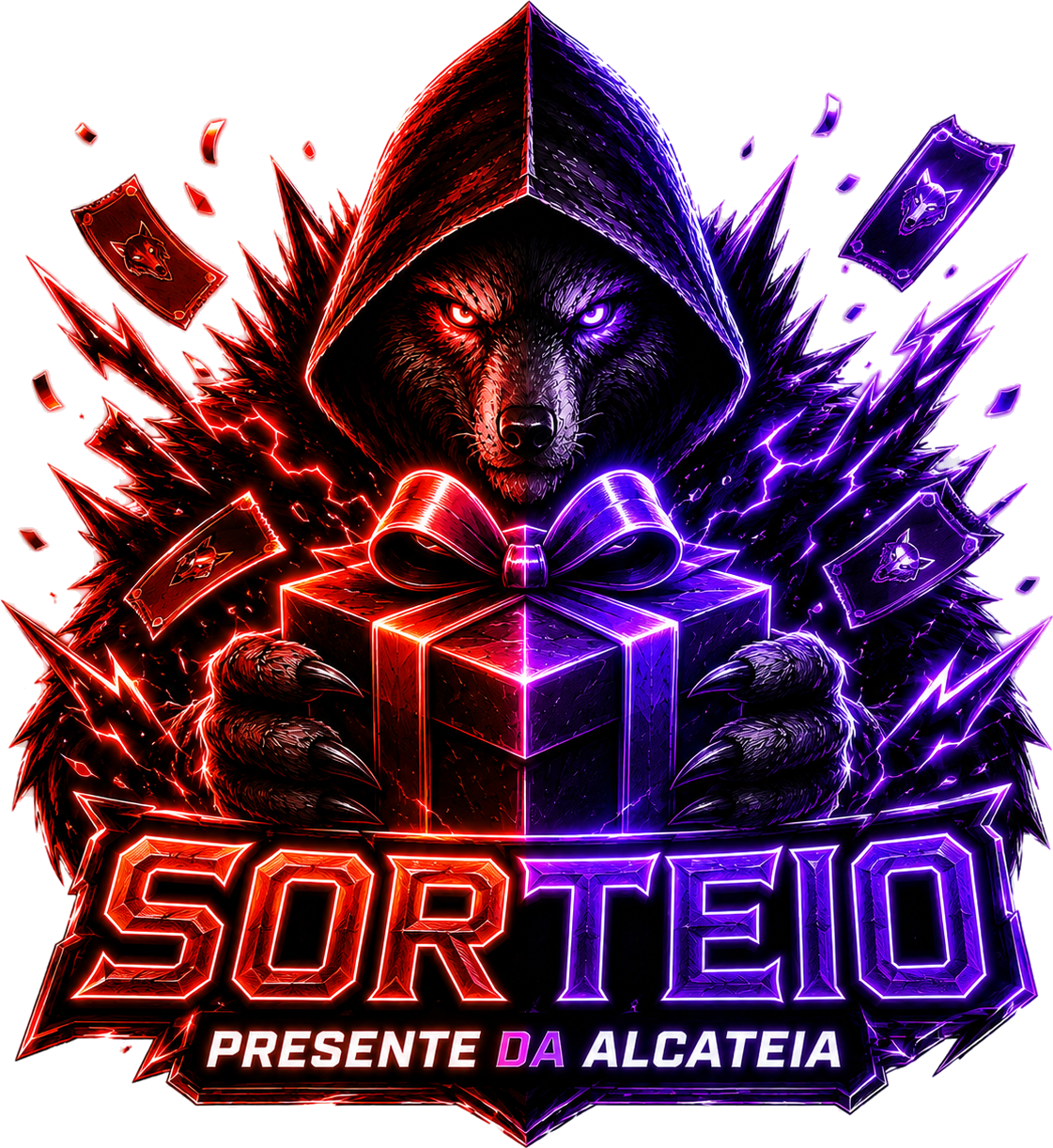 Sorteio — o presente da alcateia