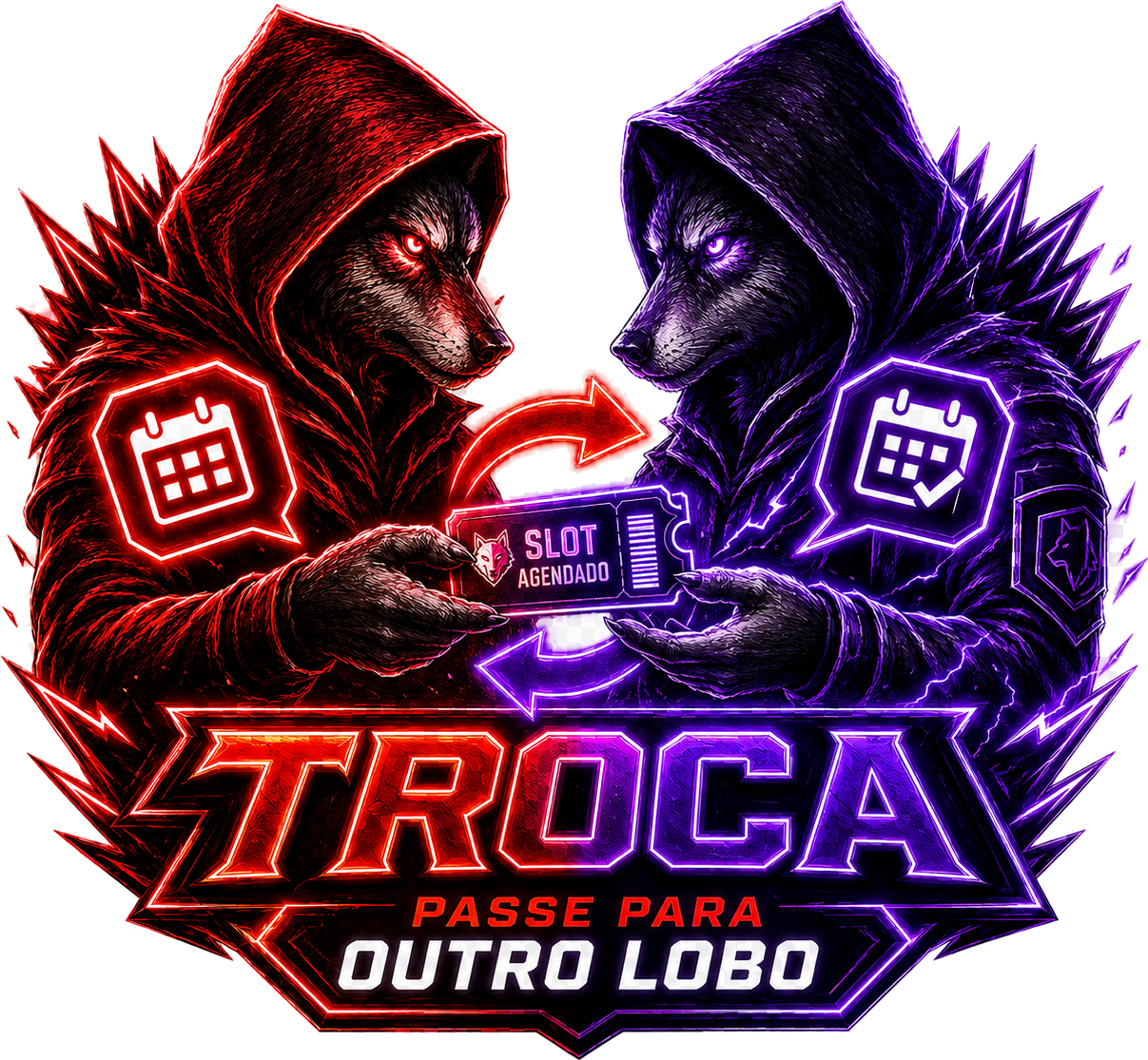 Troca — passe seu horário para outro lobo